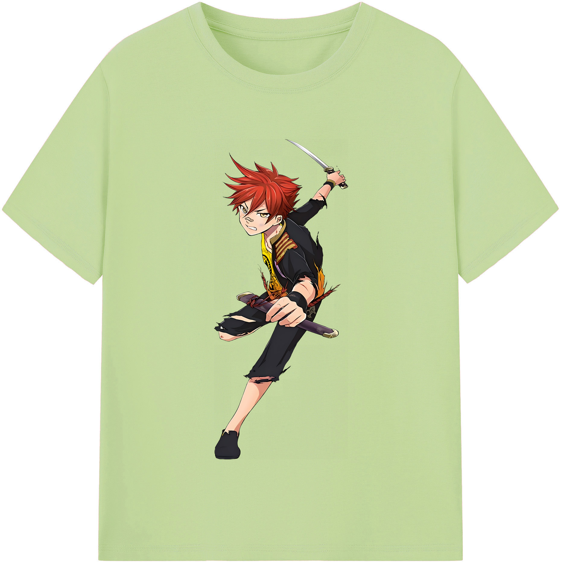 （画像用） 刀剣乱舞 Touken Ranbu 綿100％半袖Tシャツ（フロントプリント）